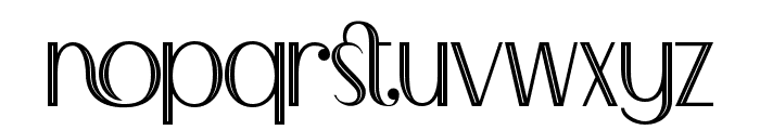 Cristmon Regular Font LOWERCASE