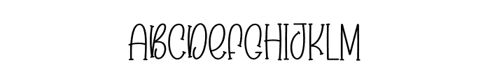 Crochet Vintage Font LOWERCASE