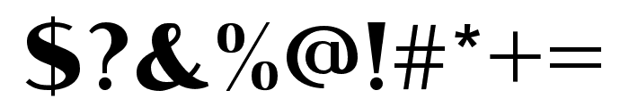 Croco-Regular Font OTHER CHARS