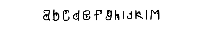 Crocus Regular Font LOWERCASE