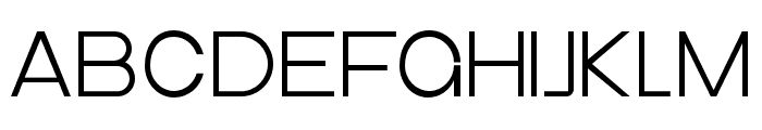 Crog-ExtraLight Font LOWERCASE