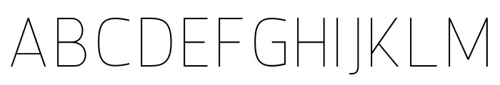 Crops-Thin Font LOWERCASE