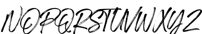 Crossing Font UPPERCASE