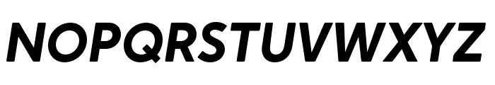 CrosstenSoft-Bolditalic Font UPPERCASE