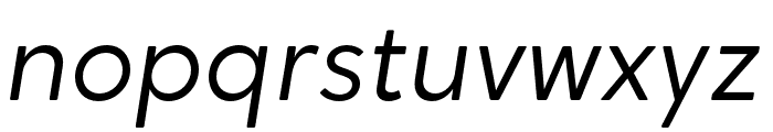 CrosstenSoft-Lightitalic Font LOWERCASE