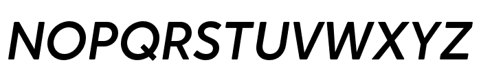 CrosstenSoft-Mediumitalic Font UPPERCASE