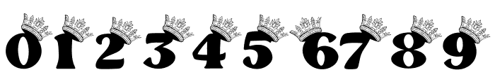 Crown Doodle Font OTHER CHARS