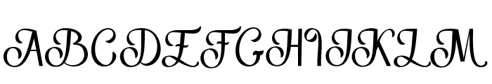 CrownFord-Regular Font UPPERCASE