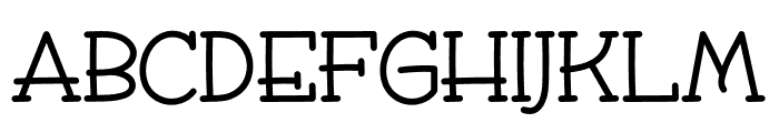 Crownhils Font UPPERCASE