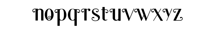Crows Font LOWERCASE