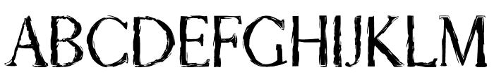 Croyant-Regular Font UPPERCASE