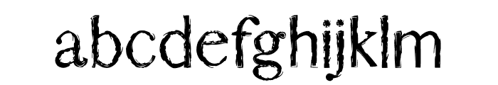 Croyant-Regular Font LOWERCASE
