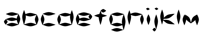 Croyant Font LOWERCASE