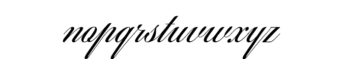 Cruate Font LOWERCASE