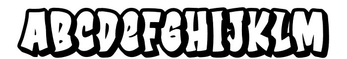 CruchBranch-Outline Font UPPERCASE