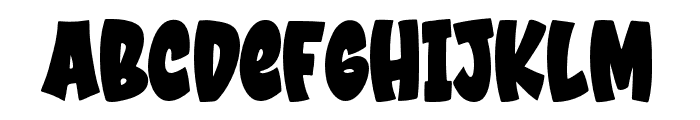 CruchBranch-Regular Font UPPERCASE