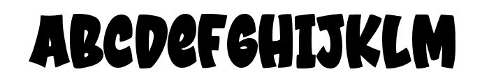 CruchBranch-Regular Font LOWERCASE