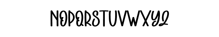 Cruise Ship Font LOWERCASE