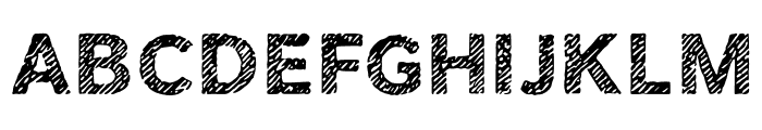 CrumpleType Font UPPERCASE