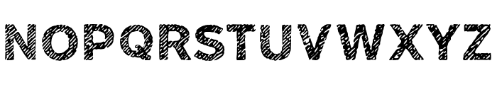 CrumpleType Font UPPERCASE