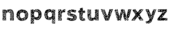 CrumpleType Font LOWERCASE