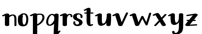 CrunchyPopcorn-Regular Font LOWERCASE