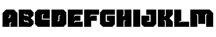 Crunsig Exoking Font UPPERCASE