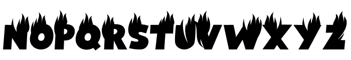 CrushNBurn-Regular Font UPPERCASE