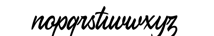 CrushTease-Regular Font LOWERCASE