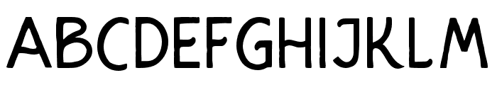 Crushed-Light Font LOWERCASE