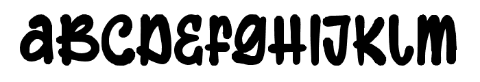 CrusherCroock Font LOWERCASE