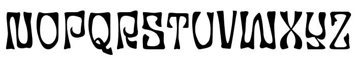 Crushwear Font UPPERCASE