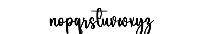 Crushy Font LOWERCASE