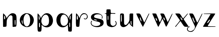 Crussix Font LOWERCASE