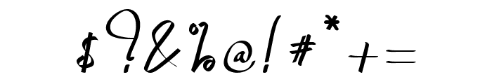 Crustaceans Signature Regular Font OTHER CHARS