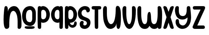 Crusty crafter Regular Font LOWERCASE