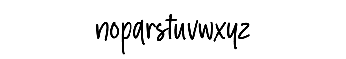 Crystal Angles Font LOWERCASE