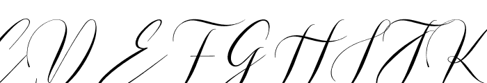 Crystal-Loom Font UPPERCASE
