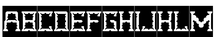 Crystal Soldier-Inverse Font UPPERCASE