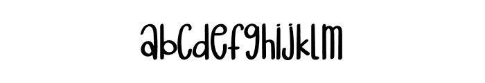 Crystal Font LOWERCASE
