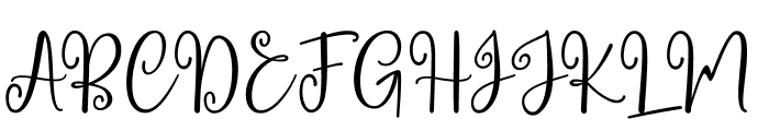 Crystally Font UPPERCASE