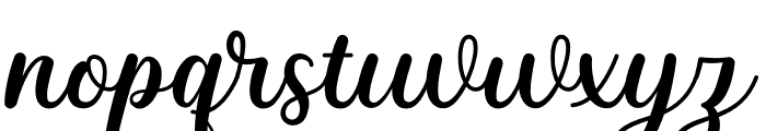 Crystals Font LOWERCASE