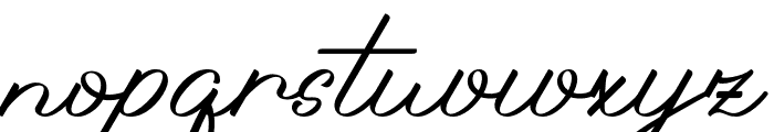Crystania Font LOWERCASE