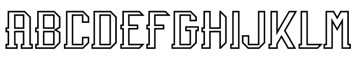 Cuaqin Font UPPERCASE