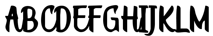 Cuby Fox Regular Font UPPERCASE