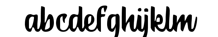 Cuby Fox Regular Font LOWERCASE