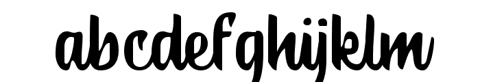 CubyFox-Regular Font LOWERCASE