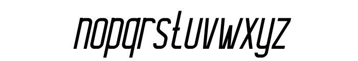 Cukils Extra Light Italic Font LOWERCASE