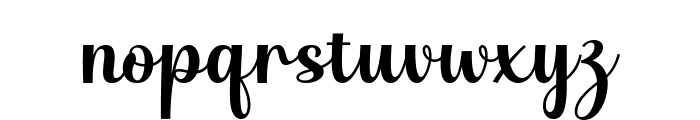 Culline Font LOWERCASE