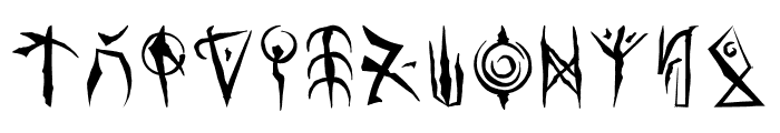 Cultist Armoury Strange Aeons Font UPPERCASE